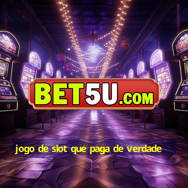 Jogo De Slot Que Paga De Verdade Ios